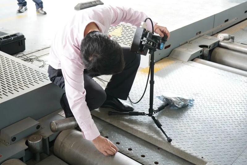 Anche nam deel aan de kalibratietest ter plaatse voor de EV-veiligheidsstandaard